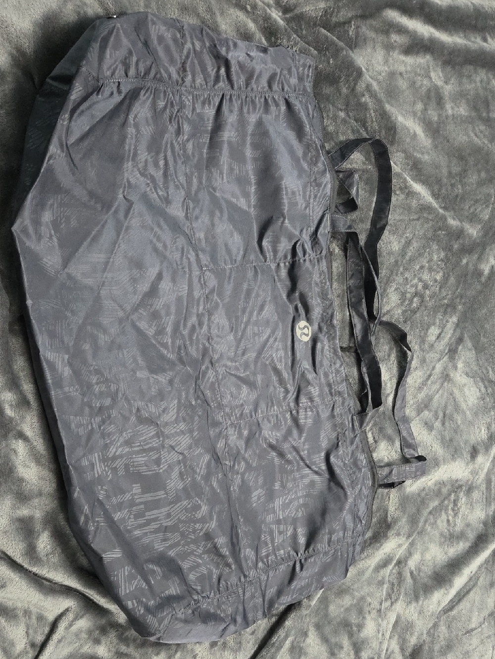 lululemon athletica Dark Grey Nylon Bag